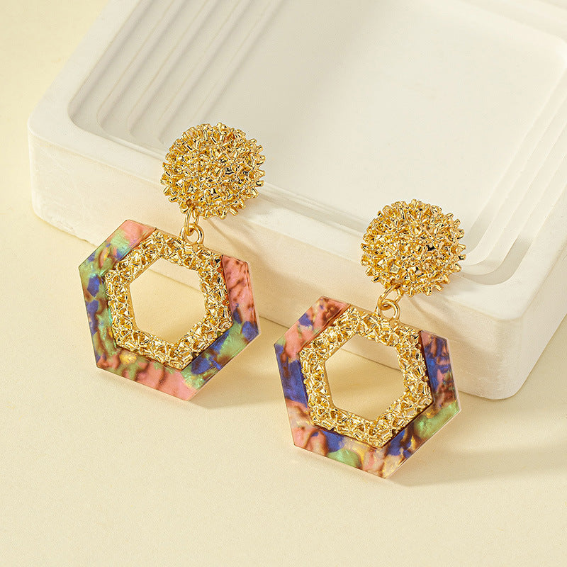Statement Geometric Earrings: Bold and Beautiful!