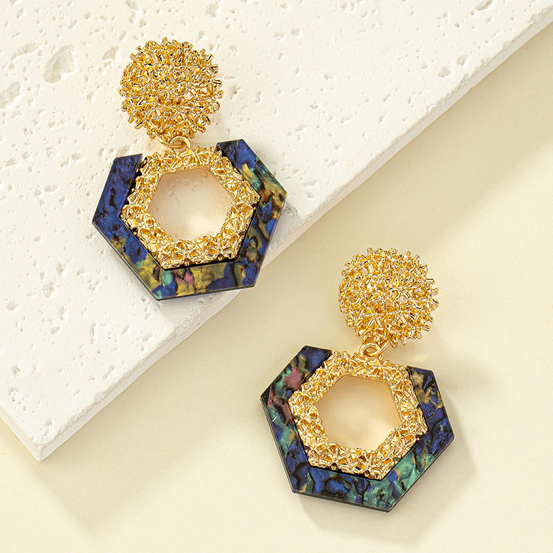 Statement Geometric Earrings: Bold and Beautiful!