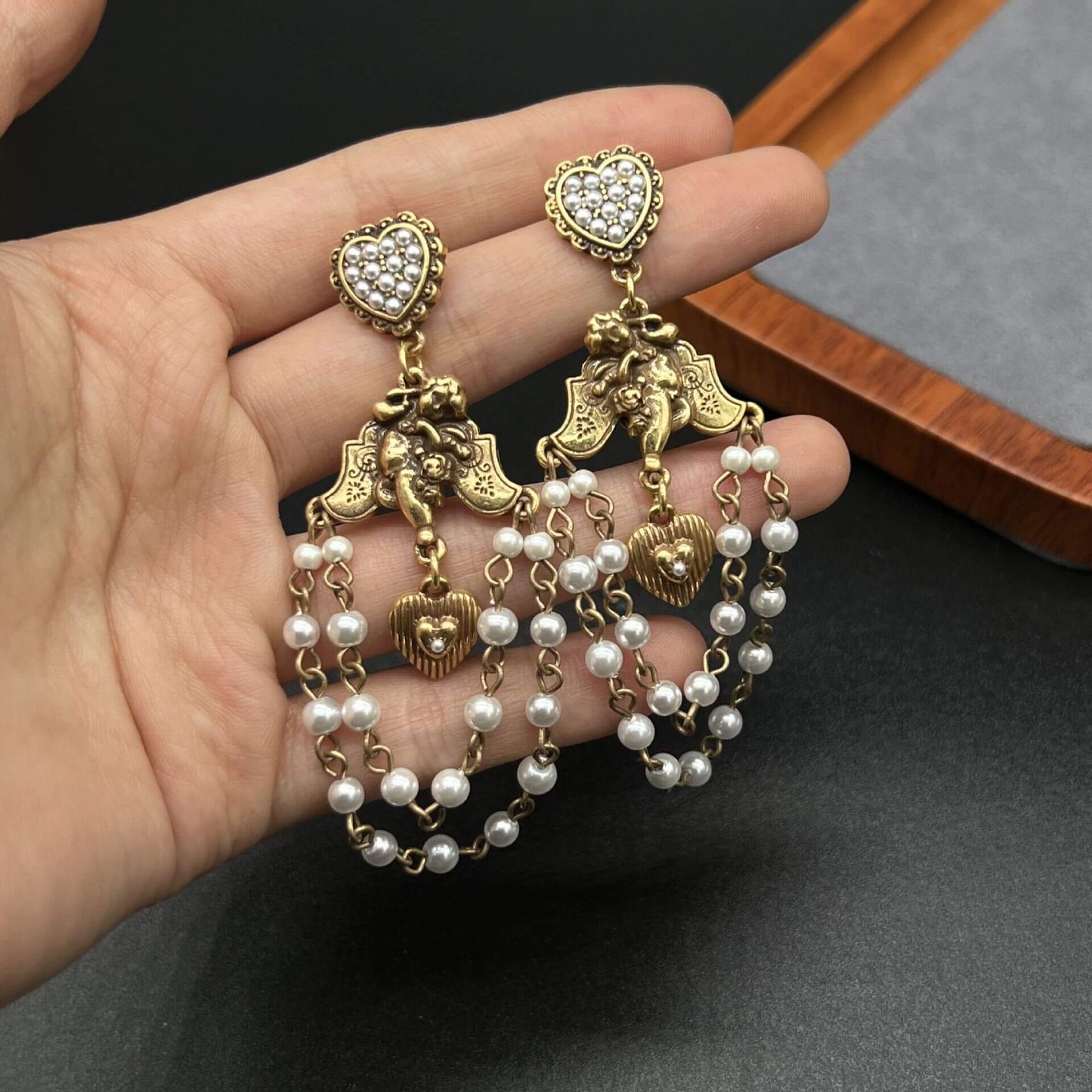 Coconut Tree Earrings-E259