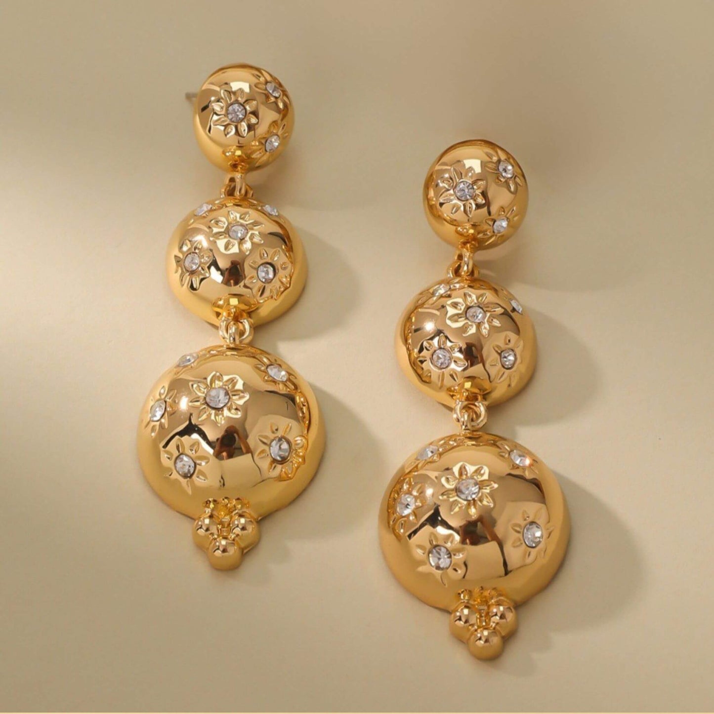Diamond earrings