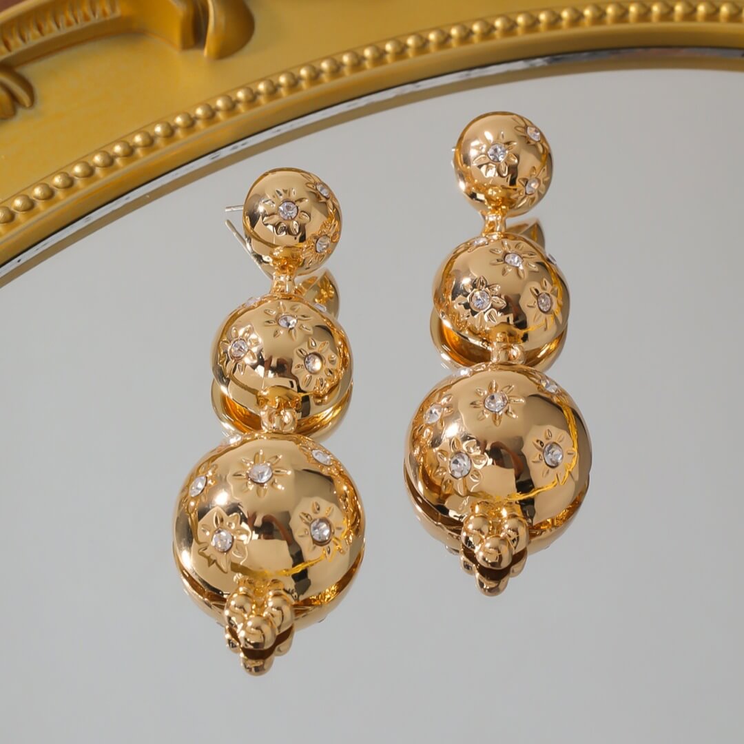 Diamond earrings