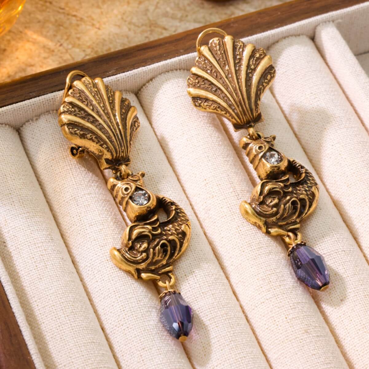 Koi earrings