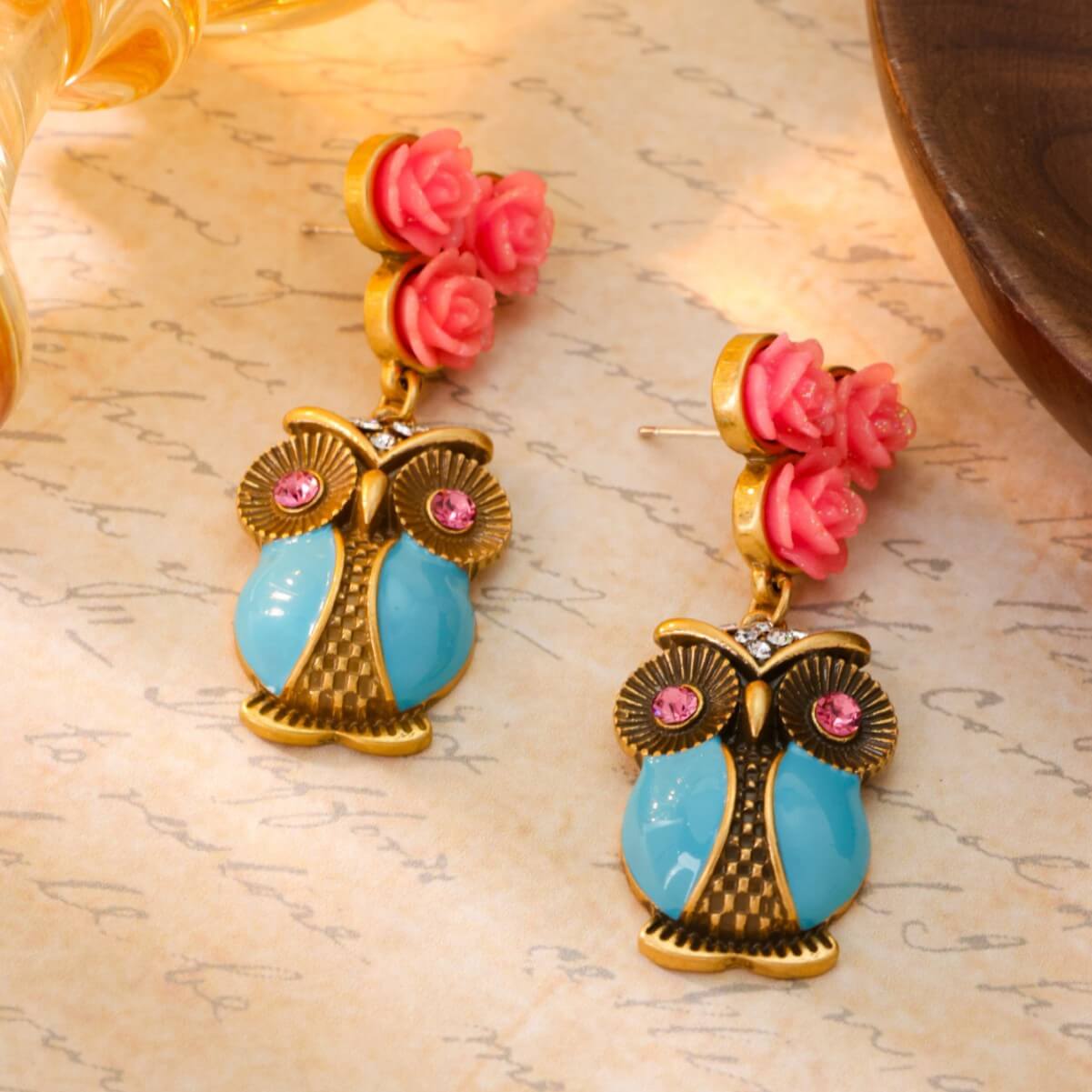 Owl earrings
