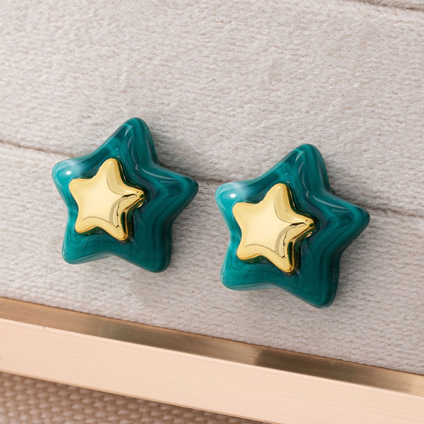 Playful Star Stud Earrings: Colorful Charm for Every Occasion!