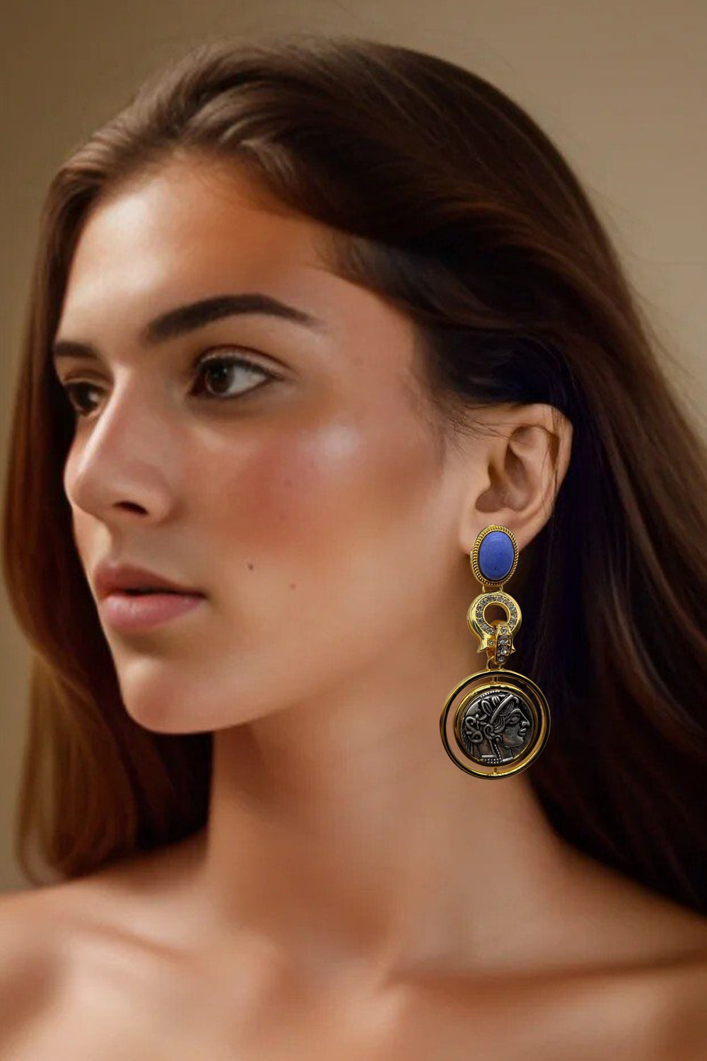 Portrait earrings