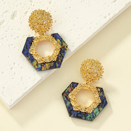Statement Geometric Earrings: Bold and Beautiful!