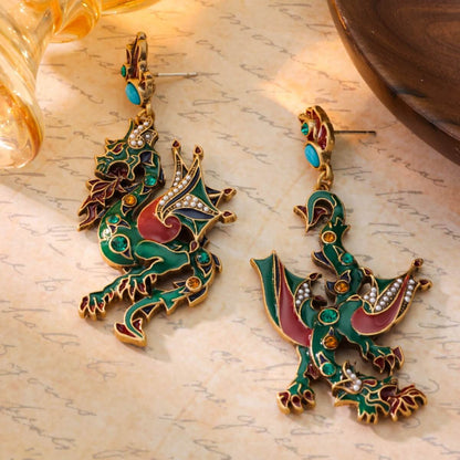 Dragon earrings