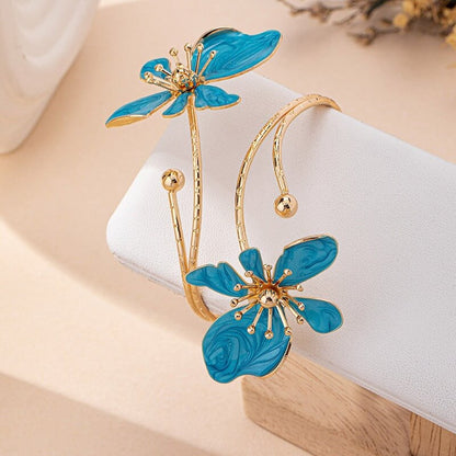 Flower Arm Cuff Jewelry
