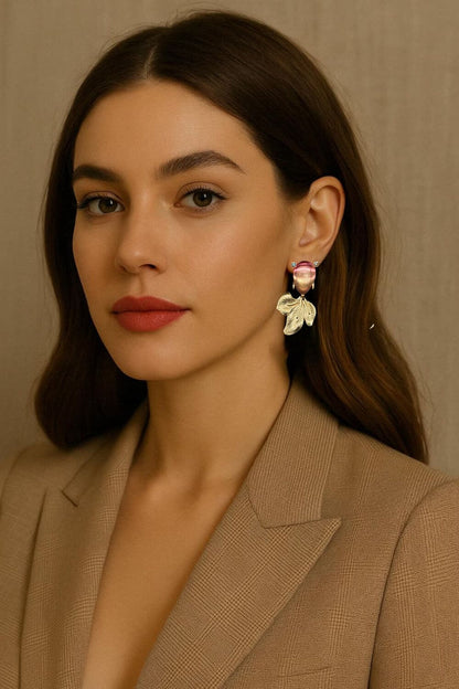 Goldfish earrings