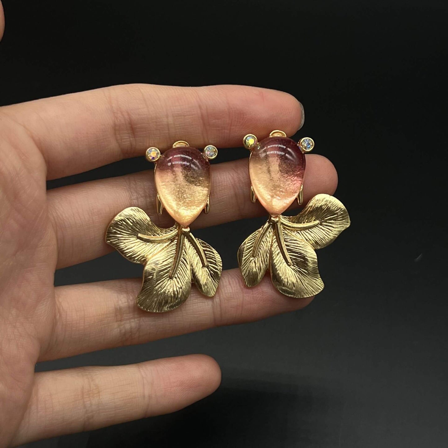 Goldfish earrings