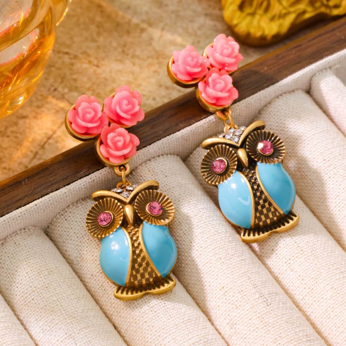 Owl earrings