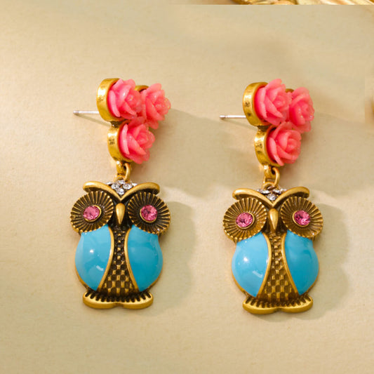 Owl earrings