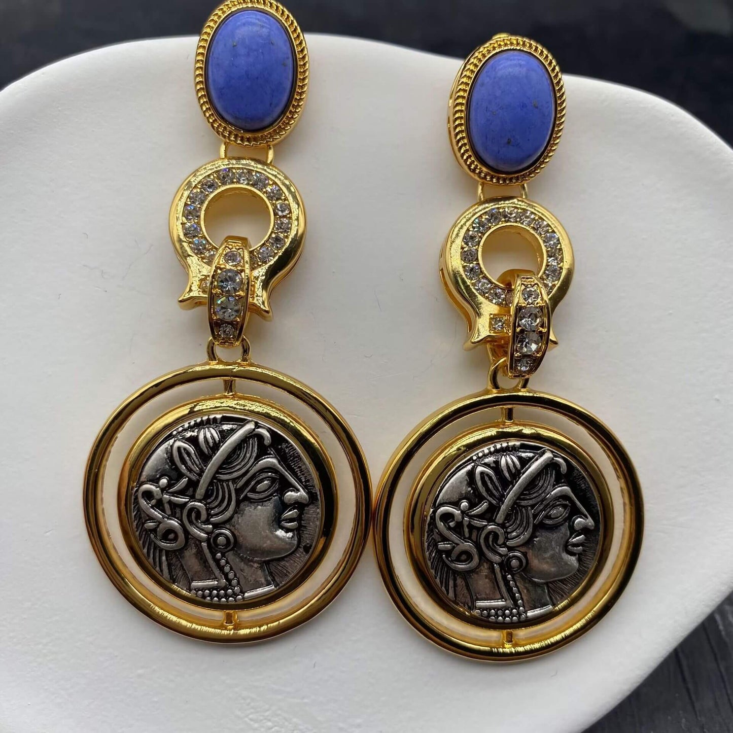 Portrait earrings