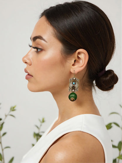 Safety lock earrings