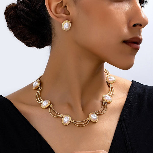 Spiral Pearl Jewelry