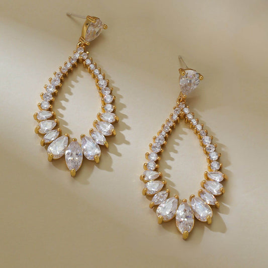 Teardrop earrings