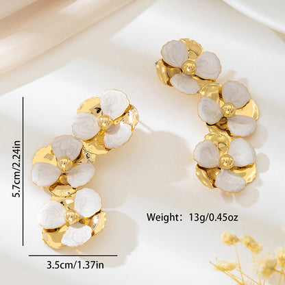 Artistic Floral Earrings: Nature-Inspired Elegance!