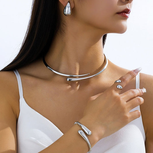 18K Gold Plated Jewelry Set